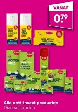 Promoties Alle anti-insect producten - Huismerk - Big Bazar - Geldig van 19/06/2023 tot 02/07/2023 bij Big Bazar