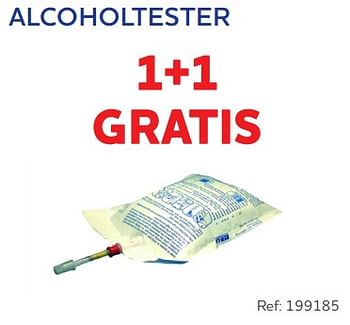 Promoties Alcoholtester 1+1 gratis - Huismerk - Auto 5  - Geldig van 21/06/2023 tot 22/08/2023 bij Auto 5