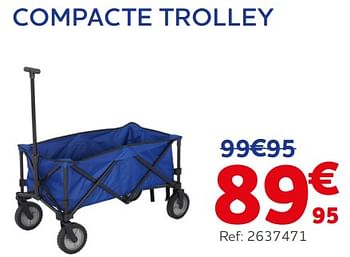 Promoties Compacte trolley - Huismerk - Auto 5  - Geldig van 21/06/2023 tot 22/08/2023 bij Auto 5