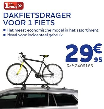 Promotions Dakfietsdrager - 1ste prijs - Valide de 21/06/2023 à 22/08/2023 chez Auto 5