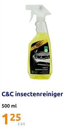 Promoties C+c insectenreiniger - C&C - Geldig van 21/06/2023 tot 27/06/2023 bij Action