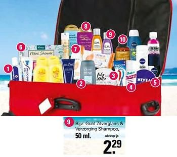 Promoties Guhl zilverglans + verzorging shampoo - Guhl - Geldig van 21/06/2023 tot 08/07/2023 bij De Online Drogist