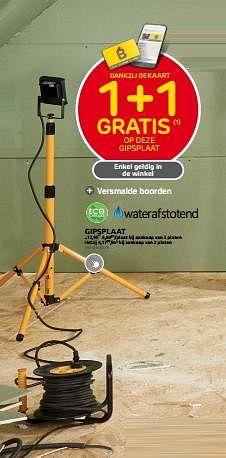 Promoties Gipsplaat - Huismerk - Brico - Geldig van 28/06/2023 tot 17/07/2023 bij Brico