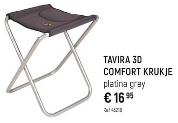 Promoties Tavira 3d comfort krukje - Safarica - Geldig van 22/06/2023 tot 24/07/2023 bij Freetime