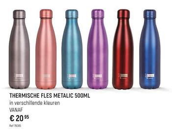 Promoties Thermische fles metalic - iDrink - Geldig van 22/06/2023 tot 24/07/2023 bij Freetime