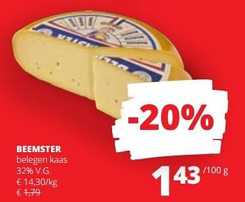 Promoties Beemster belegen kaas - Beemster - Geldig van 29/06/2023 tot 12/07/2023 bij Spar (Colruytgroup)