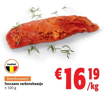 Promoties Toscaans varkenshaasje - Huismerk - Colruyt - Geldig van 28/06/2023 tot 11/07/2023 bij Colruyt