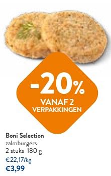 Promoties Boni selection zalmburgers - Boni - Geldig van 28/06/2023 tot 11/07/2023 bij OKay
