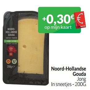 Promoties Noord-hollandse gouda jong - Huismerk - Intermarche - Geldig van 01/07/2023 tot 31/07/2023 bij Intermarche