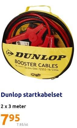 Promoties Dunlop startkabelset - Dunlop - Geldig van 28/06/2023 tot 04/07/2023 bij Action