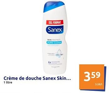 Promotions Crème de douche sanex skin - Sanex - Valide de 28/06/2023 à 04/07/2023 chez Action