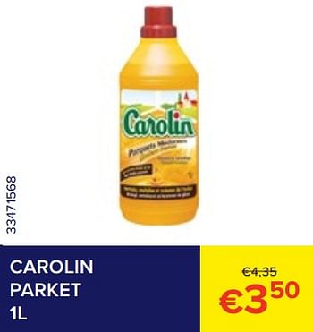 Promoties Carolin parket - Carolin - Geldig van 01/07/2023 tot 31/07/2023 bij Euro Shop