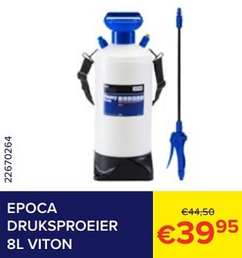 Promoties Epoca druksproeier viton - Epoca - Geldig van 01/07/2023 tot 31/07/2023 bij Euro Shop