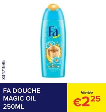 Promoties Fa douche magic oil - Fa - Geldig van 01/07/2023 tot 31/07/2023 bij Euro Shop