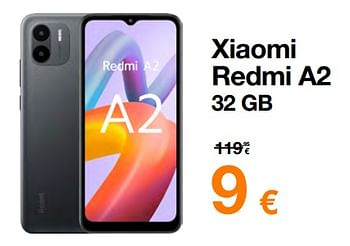 Promoties Xiaomi redmi a2 32 gb - Xiaomi - Geldig van 01/07/2023 tot 31/07/2023 bij Orange