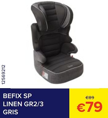 Promotions Befix sp linen gris - Quax - Valide de 01/07/2023 à 31/07/2023 chez Euro Shop