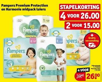 Pampers Premium Protection Luiers 2 - Promotie Bij Kruidvat