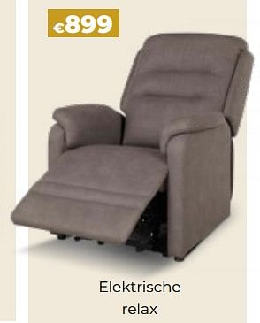 Promoties Elektrische relax - Huismerk - Euroshop - Geldig van 01/07/2023 tot 31/07/2023 bij Euro Shop