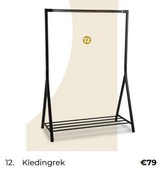 Promoties Kledingrek - Huismerk - Euroshop - Geldig van 01/07/2023 tot 31/07/2023 bij Euro Shop