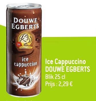 Promoties Ice cappuccino douwe egberts - Douwe Egberts - Geldig van 05/07/2023 tot 11/07/2023 bij Smatch