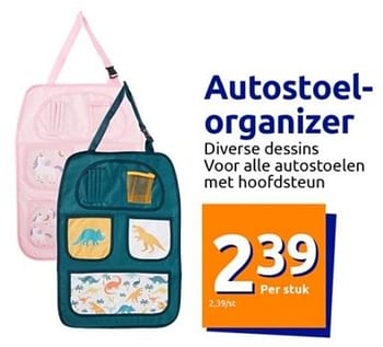 Promoties Autostoel- organizer - Huismerk - Action - Geldig van 05/07/2023 tot 11/07/2023 bij Action