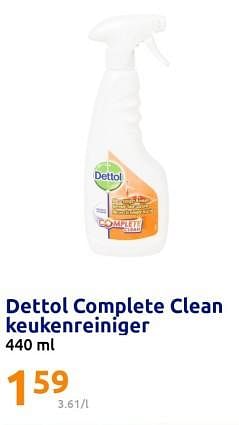 Promoties Dettol complete clean keukenreimger - Dettol - Geldig van 05/07/2023 tot 11/07/2023 bij Action