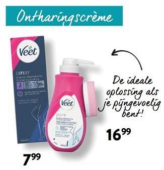 Promoties Ontharingscrème - Veet - Geldig van 05/07/2023 tot 18/07/2023 bij DI