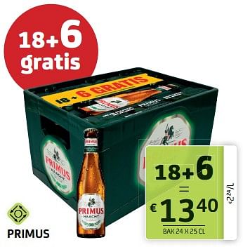 Promotions Primus - Primus - Valide de 30/06/2023 à 13/07/2023 chez BelBev