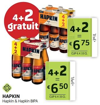 Promotions Hapkin - Hapkin - Valide de 30/06/2023 à 13/07/2023 chez BelBev