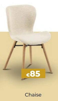 Promotions Chaise - Produit Maison - Euroshop - Valide de 01/07/2023 à 31/07/2023 chez Euro Shop
