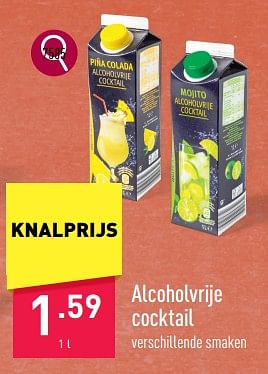 Promoties Alcoholvrije cocktail - Huismerk - Aldi - Geldig van 17/07/2023 tot 28/07/2023 bij Aldi