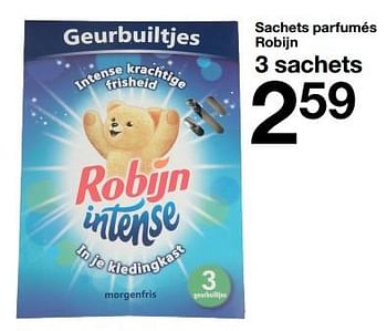 Promotions Sachets parfumés robijn - Robijn - Valide de 08/07/2023 à 14/07/2023 chez Zeeman