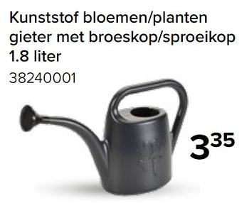 Promoties Gieter met broeskop - Huismerk - Euroshop - Geldig van 08/07/2023 tot 31/08/2023 bij Euro Shop