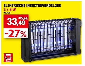 Promoties Elektrische insectenverdelger - Huismerk - Hubo  - Geldig van 12/07/2023 tot 23/07/2023 bij Hubo