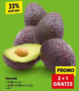 Promoties Avocado - Huismerk - Lidl - Geldig van 19/07/2023 tot 25/07/2023 bij Lidl