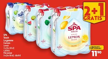 Promotions Spa touch lemon - Spa - Valide de 12/07/2023 à 18/07/2023 chez Smatch