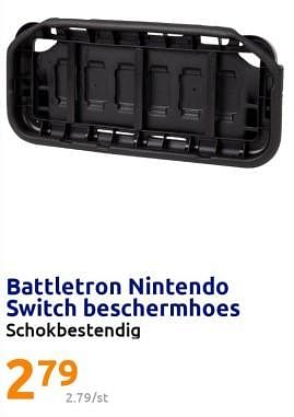 Promoties Battletron nintendo switch beschermhoes - Battletron - Geldig van 12/07/2023 tot 18/07/2023 bij Action