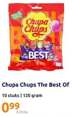 Promoties Chupa chups the best of - Chupa Chups - Geldig van 12/07/2023 tot 18/07/2023 bij Action