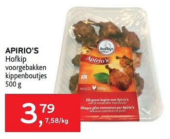 Promoties Apirio’s hofkip - Hofkip - Geldig van 26/07/2023 tot 08/08/2023 bij Alvo
