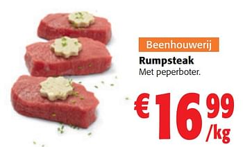 Promoties Rumpsteak - Huismerk - Colruyt - Geldig van 12/07/2023 tot 25/07/2023 bij Colruyt