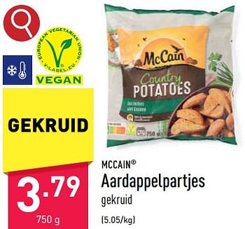 Promoties Aardappelpartjes - Mc Cain - Geldig van 24/07/2023 tot 04/08/2023 bij Aldi