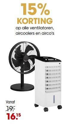 Promoties Alle ventilatoren, aircoolers en airco`s - Huismerk - Kwantum - Geldig van 17/07/2023 tot 27/07/2023 bij Kwantum