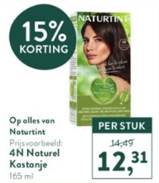 Promoties 4n naturel kastanje - Naturtint - Geldig van 10/07/2023 tot 06/08/2023 bij Holland & Barret