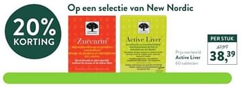 Promotions Active liver - New Nordic - Valide de 10/07/2023 à 06/08/2023 chez Holland & Barret