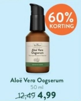 Promoties Aloë vera oogserum - De Tuinen - Geldig van 10/07/2023 tot 06/08/2023 bij Holland & Barret