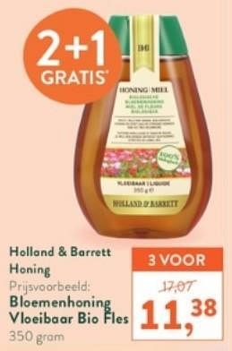 Promotions Bloemenhoning vloeibaar bio fles - Produit maison - Holland & Barrett - Valide de 10/07/2023 à 06/08/2023 chez Holland & Barret
