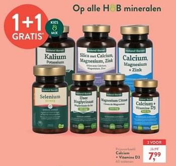 Promoties Calcum + vitamine d3 - Huismerk - Holland & Barrett - Geldig van 10/07/2023 tot 06/08/2023 bij Holland & Barret