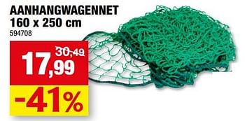 Promotions Aanhangwagennet - Produit maison - Hubo  - Valide de 19/07/2023 à 30/07/2023 chez Hubo