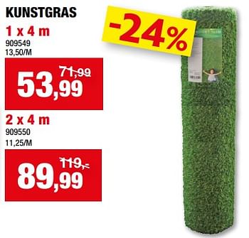 Promoties Kunstgras - Huismerk - Hubo  - Geldig van 19/07/2023 tot 30/07/2023 bij Hubo