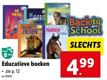 Promoties Educatieve boeken - Huismerk - Lidl - Geldig van 26/07/2023 tot 01/08/2023 bij Lidl